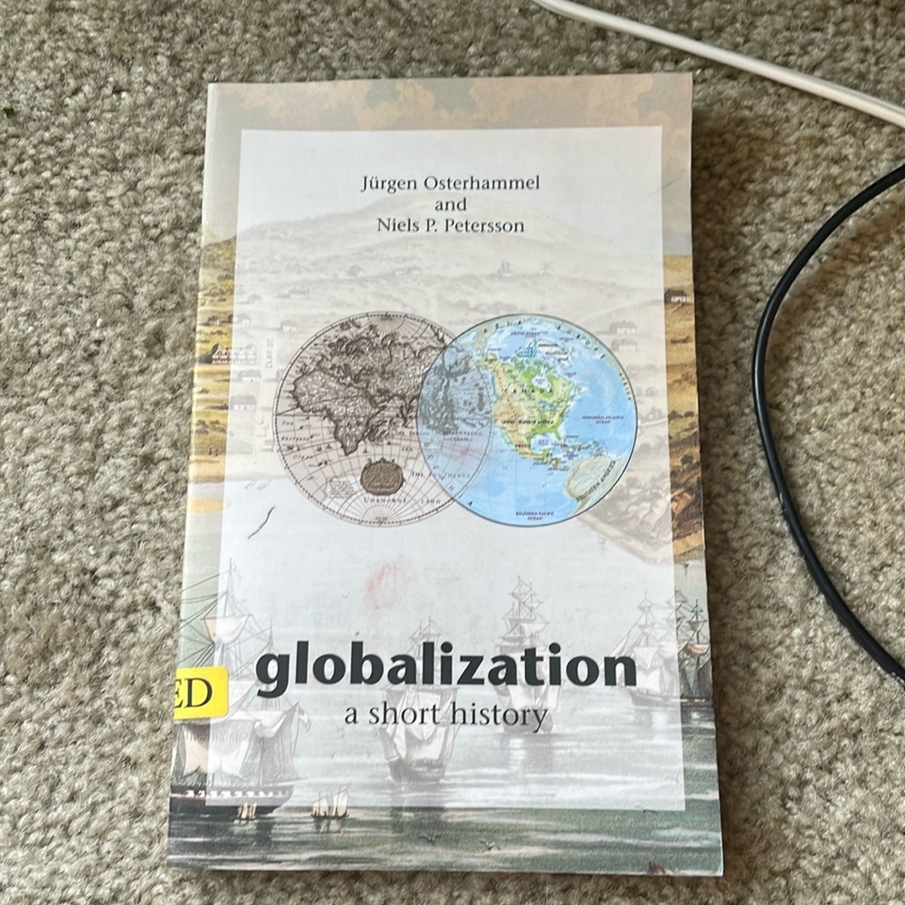 Globalization a short history Jürgen Osterhammel and Niels P. Petersson